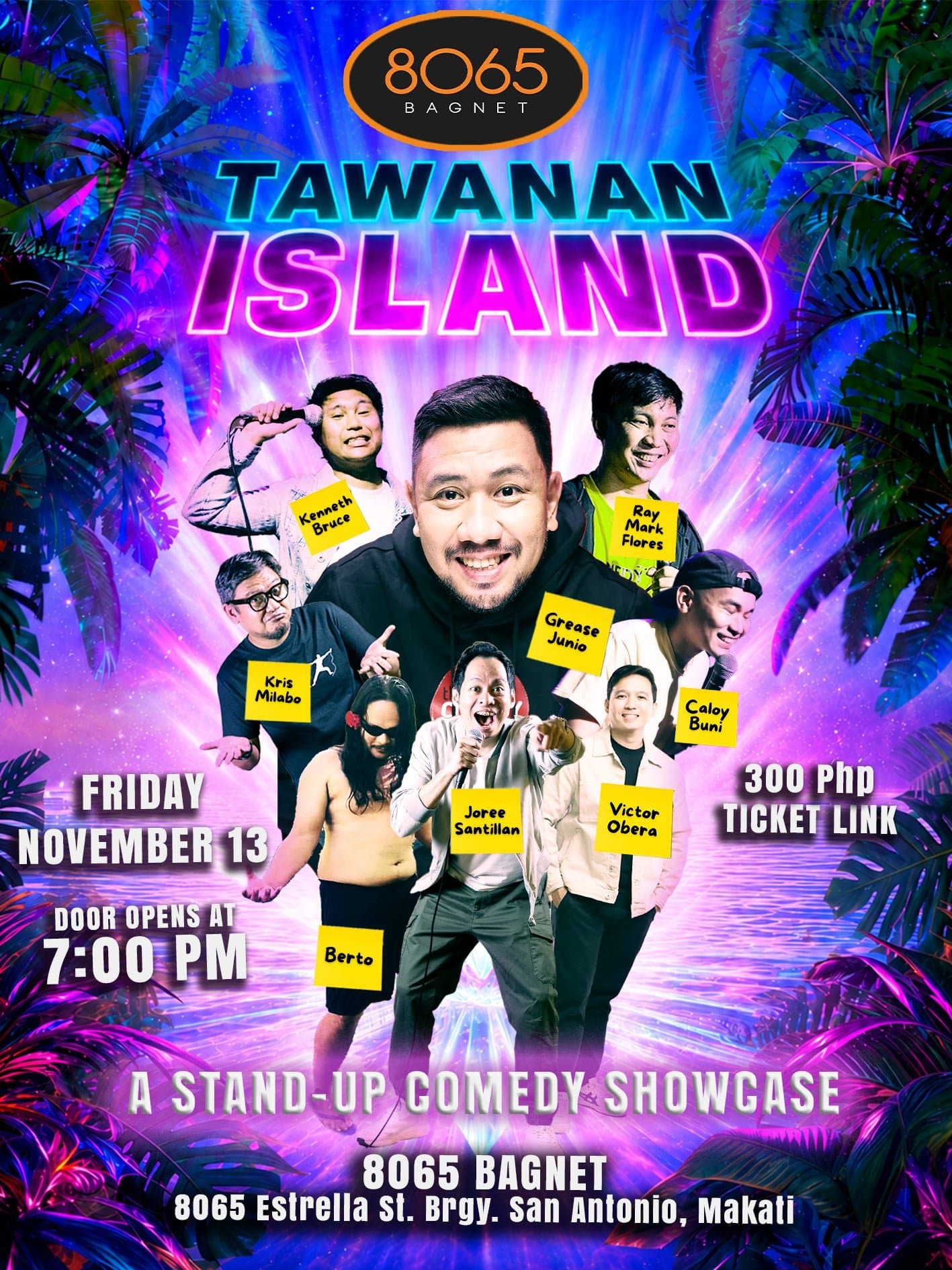 Tawanan Island - A Stand Up Comedy Showcase
